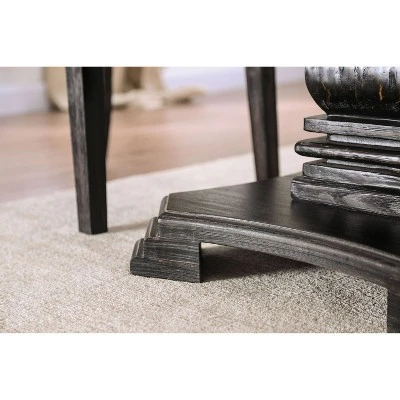 Buckley Round Dining Table White/Black - HOMES: Inside + Out 11 Buckley Round Dining Table White/Black - HOMES: Inside + Out - Image 9