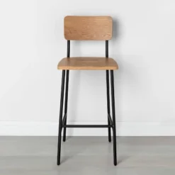 Wood & Steel Bar Stool - Natural/Black - Hearth & Hand™ With Magnolia -Cheap Furniture Store GUEST b3eacea7 2f17 432d b7c0 8c1e2de8d0d8