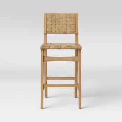 Ceylon Woven And Wood Barstool - Threshold™ -Cheap Furniture Store GUEST b47c260b 137b 44bc 8227 ee206ab69657