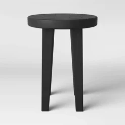 Woodland Carved Wood Accent Table - Black - Threshold™ -Cheap Furniture Store GUEST c81a09d3 1741 4f8f 8822 8ba23599b9d6