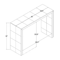 Ogden Burled Wood Console Table - Threshold™ Designed With Studio McGee -Cheap Furniture Store GUEST c9d87896 2f67 4a2a 9ba3 39f9f44679da