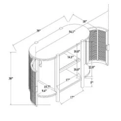Portola Hills Caned Door Console With Shelves - Threshold™ Designed With Studio McGee 18 Portola Hills Caned Door Console With Shelves - Threshold™ Designed With Studio McGee -Cheap Furniture Store GUEST ca010533 3434 4baa 9362 bdbf17be2193