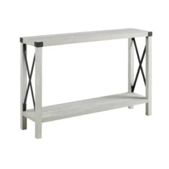 Sophie Rustic Industrial X Frame Entry Table - Saracina Home -Cheap Furniture Store GUEST cf5bf7c8 47e9 4b55 841d 5247188cac9a
