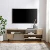 Modern Reeded Door Extendable TV Stand For TVs Up To 50" - Saracina Home -Cheap Furniture Store GUEST d0dca7f4 d483 4d69 bc11 c6d7f91b0f11