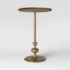 Londonberry Turned Accent Table Brass - Threshold -Cheap Furniture Store GUEST d25fc13c e72a 48a7 a4ae 5073d83ccc11