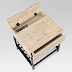 Loring End Table With Charging Station - Threshold™ -Cheap Furniture Store GUEST d4b23323 607f 4bd3 9988 eaac3936810f