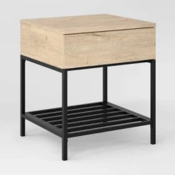 Loring End Table With Charging Station - Threshold™ -Cheap Furniture Store GUEST d8b9567b a4cd 4bda 98a6 31c5f7bf53fc