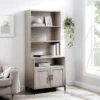 64.12" Orin Modern 2 Door Bookshelf Hutch - Saracina Home -Cheap Furniture Store GUEST db195286 9afd 4707 9a87 9b41b0388e48