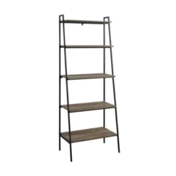 72" Open Storage Ladder Bookshelf - Saracina Home -Cheap Furniture Store GUEST dddf099f c715 4168 ae74 2f35cfd732ba