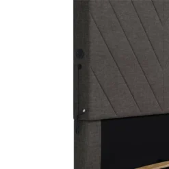 Yanis Upholstered Bed With USB - Room & Joy 17 Yanis Upholstered Bed With USB - Room & Joy -Cheap Furniture Store GUEST e144e563 aadc 4474 9e67 d63bf716d06f