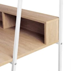 36" Writing Desk With Open Storage Ladder Bookshelf - Saracina Home -Cheap Furniture Store GUEST e6b06f69 3c40 4d14 89cd a621a54542e1