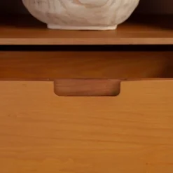 Cara 3 Drawer Mid-Century Modern 3 Drawer TV Stand For TVs Up To 80" - Saracina Home -Cheap Furniture Store GUEST e7b4bc5b d927 4b22 b708 78a05079bde7