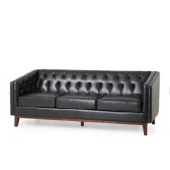 Ovando Contemporary Upholstered 3 Seater Sofa - Christopher Knight Home -Cheap Furniture Store GUEST f4dd6d22 3980 48c9 be82 1ba0e36ed9c3