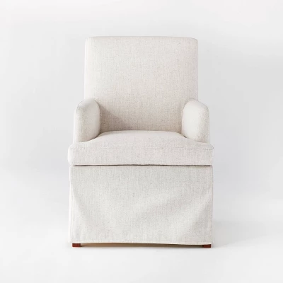 Upholstered Dining Chair Cream - Threshold™ Designed With Studio McGee 4 Upholstered Dining Chair Cream - Threshold™ Designed With Studio McGee - Image 2