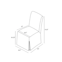 Canvas Slipcover Armless Dining Chair - Hearth & Hand™ With Magnolia -Cheap Furniture Store GUEST fc97354d 061e 4aac 9cad 1061314ab18c